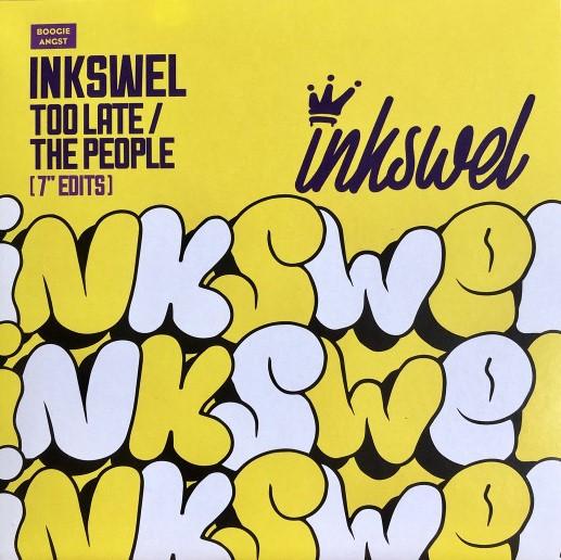 7-дюймовая пластинка INKSWEL - Слишком поздно / Люди (7 Редакции) BAO47V Буги Ангст Австралия Соул/Фанк