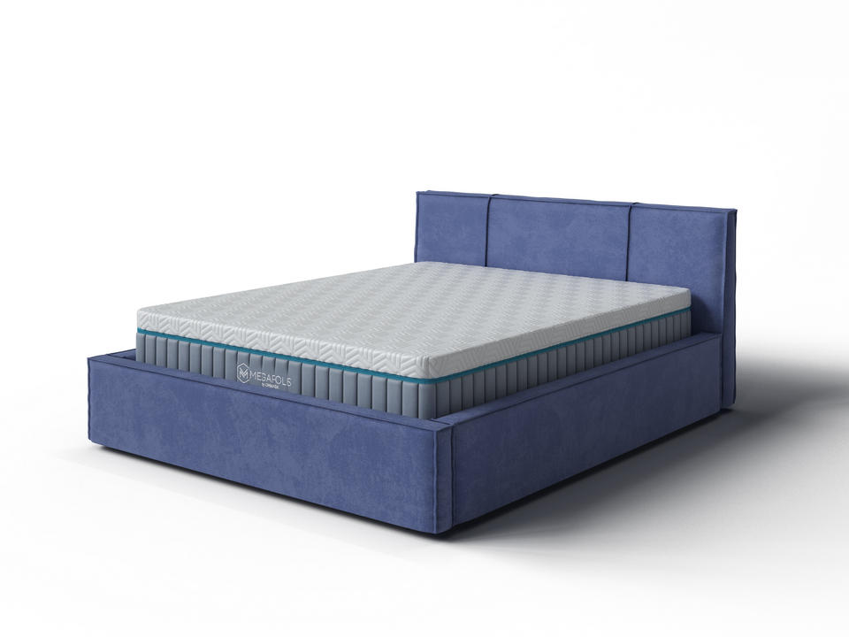 Кровать Орматек Porto (Ткань: Велюр Forest 4 Бежевый) 140x190