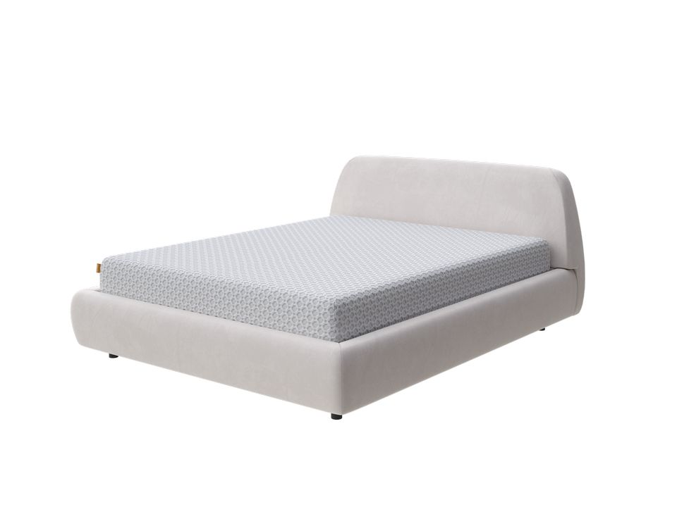 Кровать Орматек Elle с подъёмным механизмом (Ткань: Велюр Forest 4 Бежевый) 140x190